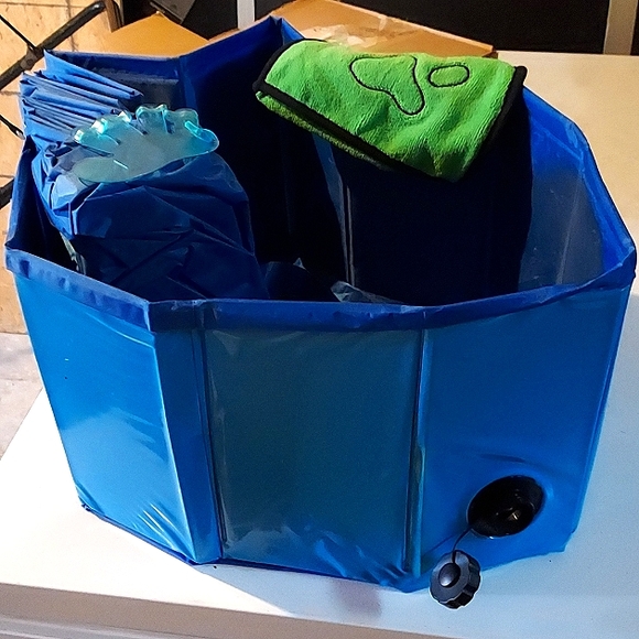 Foldable Dog Pet Bathtub Pool